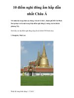 10 điểm nghỉ đông ấm hấp dẫn nhất Châu Á ppsx