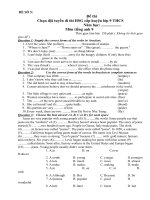 ĐỀ THI HSG HUYỆN AV9( số 5)