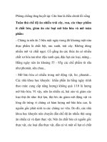 Phòng chống tăng huyết áp: Căn bản là điều chỉnh lối sống docx