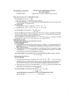 Giải cách khác đề ĐH KB 2010