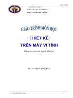 Giáo trình thiết kế trên máy vi tính docx