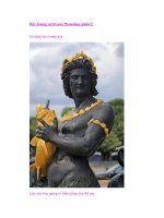 Bức Tượng với kỹ xảo Photoshop (phần 1) potx