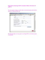 Hướng dẫn cài đặt SugarCRM Community Edition trên Fedora 14 (phần 3) pot