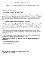 Kịch bản ĐHCN Bác Hồ