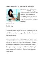 Những thói quen có hại nên tránh của dân công sở ppsx