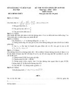 ĐỀ TUYỂN SINH LỚP 10 HÀ NỘI 10-11