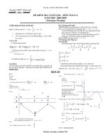 DE THI THU TN 2009 - CO DAP AN CHI TIET