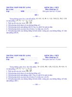 Đề KT45HKII_HH12_0910