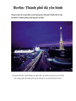 Berlin: Thành phố đã yên bình ppsx