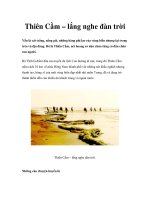 Thiên Cầm – lắng nghe đàn trời pptx