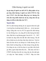 Chấn thương ở người cao tuổi pps