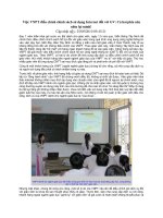 Việc VNPT điều chỉnh chính sách sử dụng Internet đối với GV