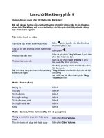 Làm chủ Blackberry phần 8 docx