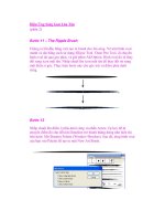 Hiệu Ứng Sóng Gợn Lăn Tăn (phần 2) pps