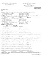 Đề KT 1 tiết số 1 (chương Este-Lipit)