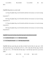 533 câu trắc nghiệm vật lý part 6 pps