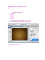 Thiết Kế Hành Tinh Trái Đất từ Quả Trứng (phần 1) pptx