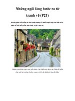 Những ngôi làng bước ra từ tranh vẽ (P21) pdf