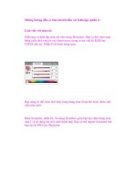 Những hướng dẫn cơ bản khi bắt đầu với InDesign (phần 2) pps