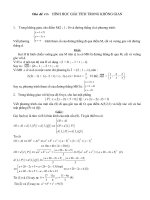 BÀI TẬP HHGT TRONG KHÔNG GIAN