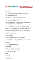 SẢN PHỤ KHOA - HỘI CHỨNG HELLP pdf