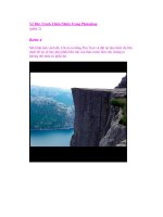 Vẽ Bức Tranh Thiên Nhiên Trong Photoshop (phần 2) potx