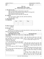 Bài 2: Khám phá máy tính (Tiết 1)