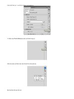 Sử dụng motion presets để tạo ảnh động theo phương pháp shape tween part6 pdf