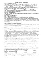 HOÁ12_BT TÔNG HỢP Hidrocacbon