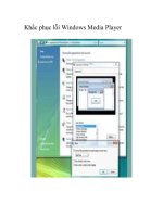 Khắc phục lỗi Windows Media Player pps