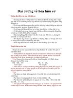 Đại cương về hóa hữu cơ potx