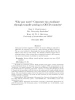 transfer pricing in oecd countries