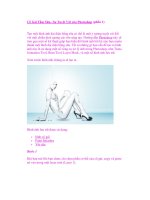 Cô Gái Tắm Sữa– Sự Tuyệt Vời của Photoshop (phần 1) potx