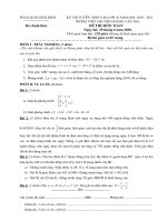 De toan chung HVT HOA BINH