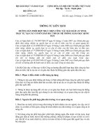 TTLT HƯỚNG DẪN PHỐI HỢP THỰC HIỆN CÔNG TÁC BẢO ĐẢM AN NINH, TRẬT TỰ TẠI CÁC CƠ SỞ GD THUỘC HỆ THỐNG GD QD