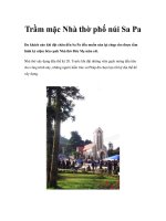 Trầm mặc Nhà thờ phố núi Sa Pa potx