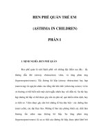 HEN PHẾ QUẢN TRẺ EM (ASTHMA IN CHILDREN) - PHẦN I pps