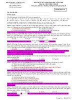 Giải chi tiết đề hóa khối B 2010