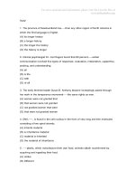 Bài tập luyện thi Toefl (15) pdf