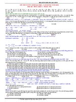 Đề thi tuyển sinh đại học, cao đẳng năm 2011 môn hóa doc