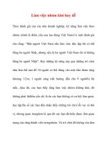 Làm việc nhóm khó hay dễ ppt