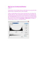 Hiệu Ứng Laser Tỏa Sáng trong Photoshop (phần 1) potx