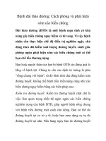 Bệnh đái tháo đường: Cách phòng và phát hiện sớm các biến chứng pps