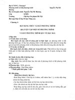 Luyện tập Phương trình