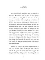 Nền kinh tế thị trường sinh hướng chủ nghĩa xã hội phát sinh trong nền kinh tế part1 ppsx