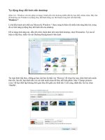 Tự thay đổi hình nền desktop