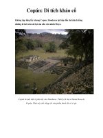 Copán: Di tích khảo cổ pptx