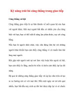 Kỹ năng trút bỏ căng thẳng trong giao tiếp docx