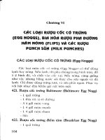 Nghệ Thuật Pha Chế 460 Loại Rượu Cooktail - Thiên Kim phần 9 ppsx