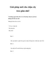 Giải pháp mới cho chậu cây treo giàn nhé! ppt